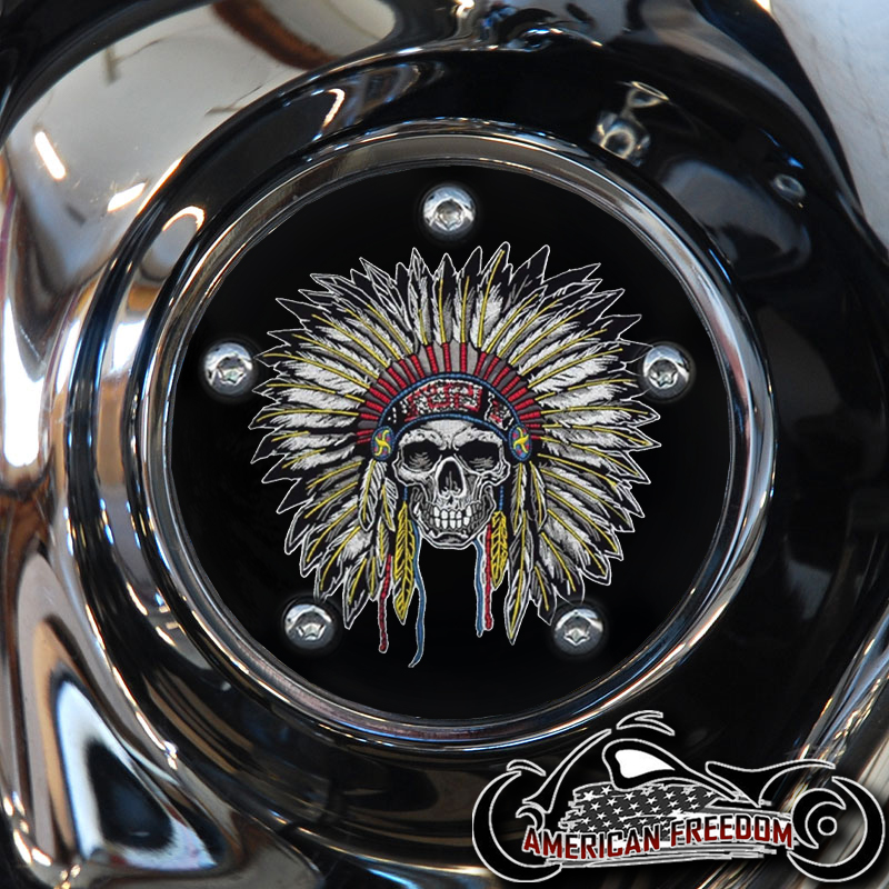 Custom Timing Cover - Chief Skull